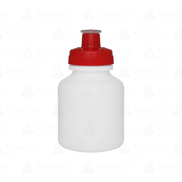 Squeeze personalizado Corpo Branco 300ml Squeeze personalizado Corpo Branco 300ml